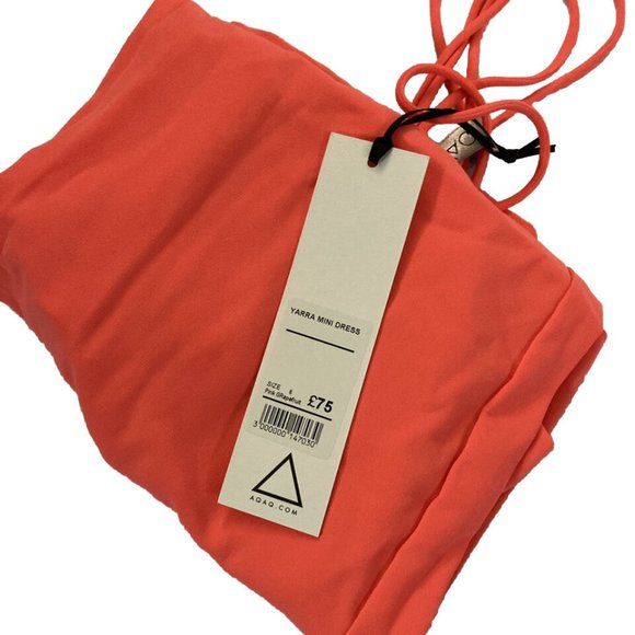 AQ/AQ Orange Mini Dress - Picture 9 of 10